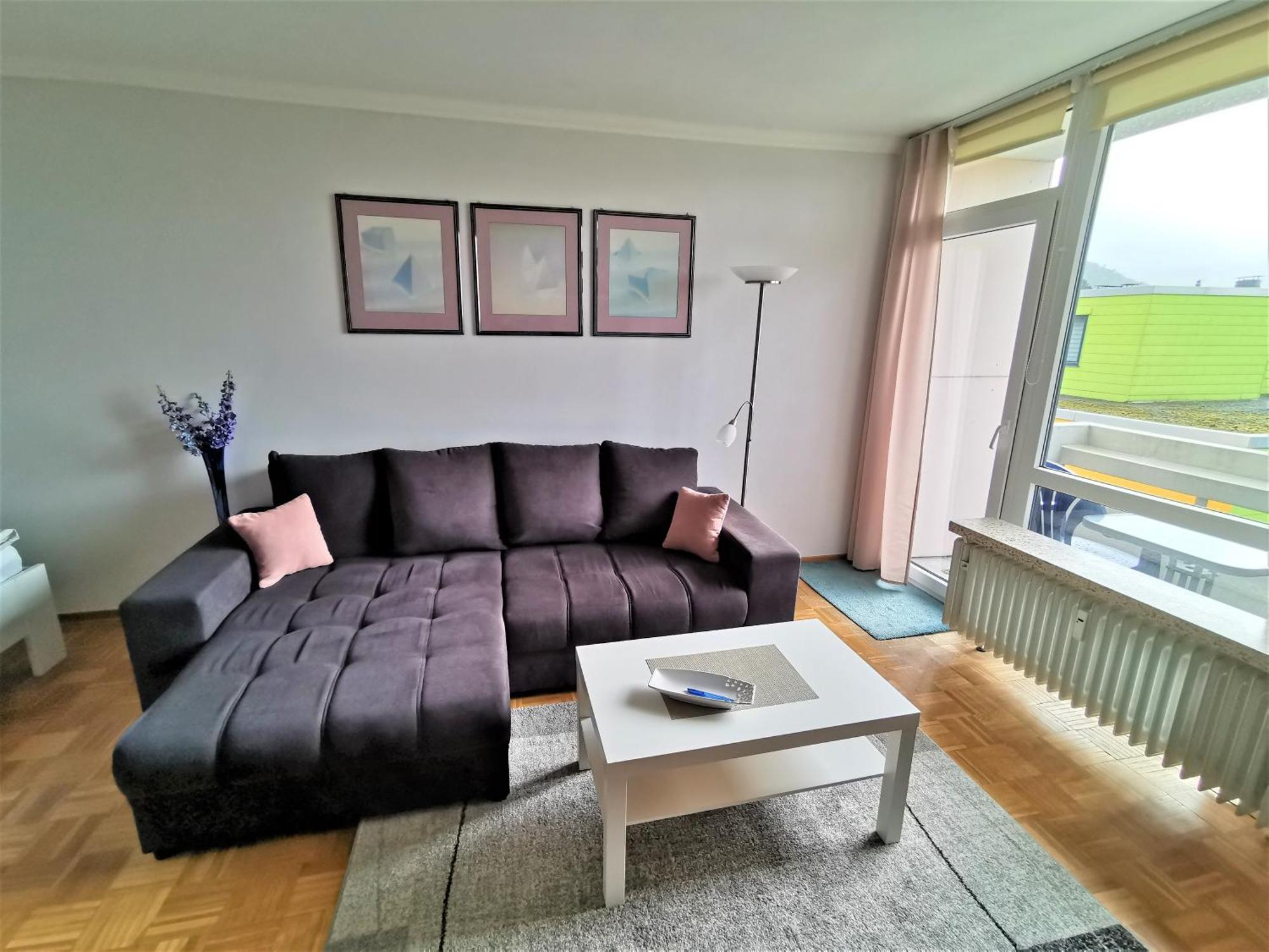 Ferienwohnung Malia In Waldnaehe Mit Schoenem Balkonausblick 바트하르추부르크 외부 사진
